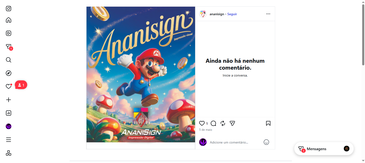 Banner informativo para evento religioso em Ananindeua